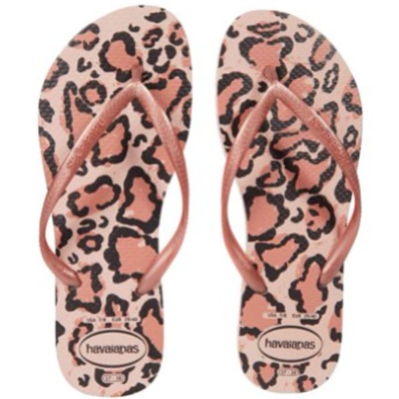 🍂SPECIAL SALES🍂 🌻HAVAIANAS | Slim Animals 🐆 Flip-Flops - Picture 2 of 5
